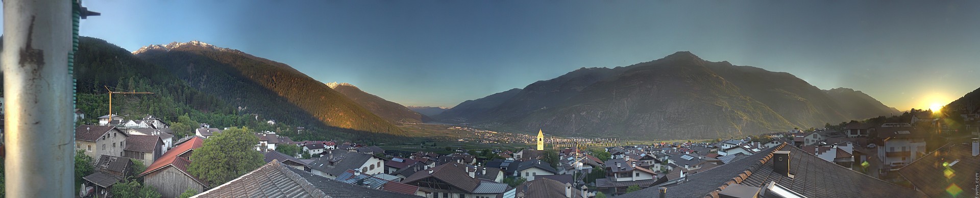 Archived image Webcam Latsch, South Tyrol, Austria