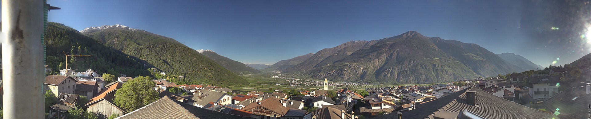 Archived image Webcam Latsch, South Tyrol, Austria