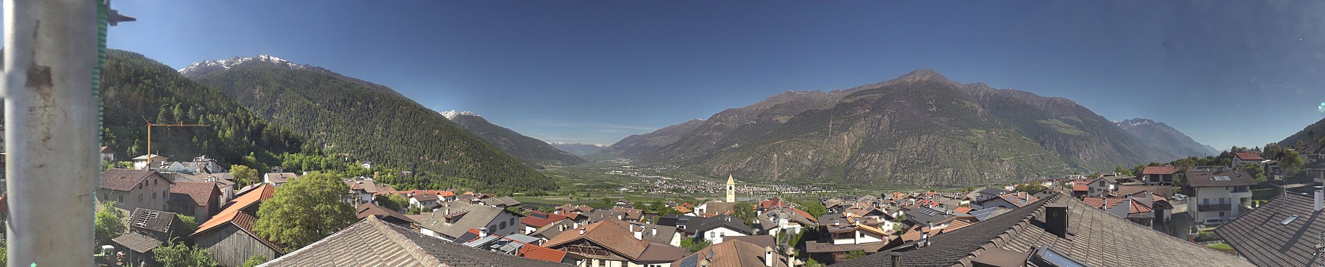 Archived image Webcam Latsch, South Tyrol, Austria