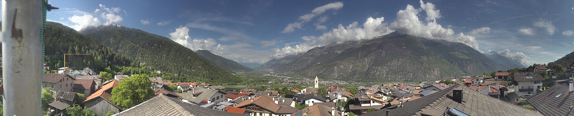 Archived image Webcam Latsch, South Tyrol, Austria