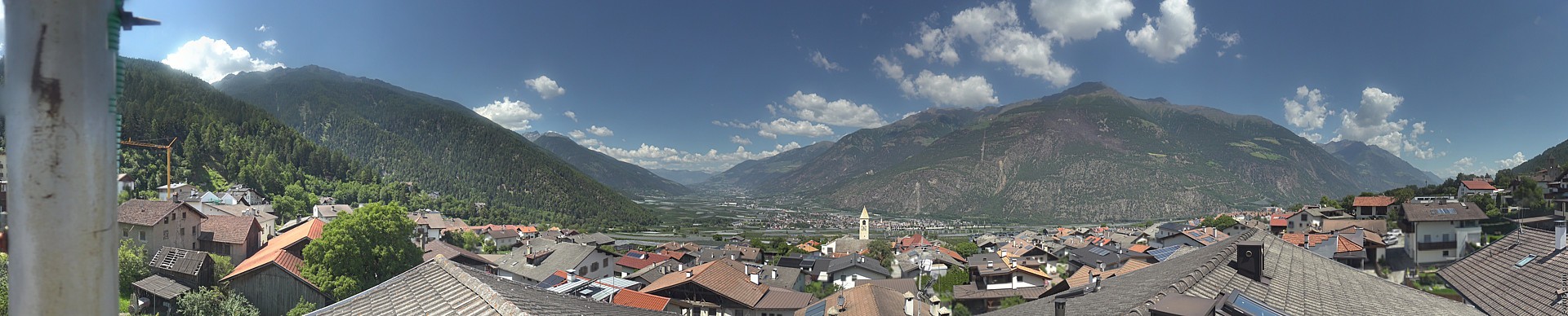 Archived image Webcam Latsch, South Tyrol, Austria