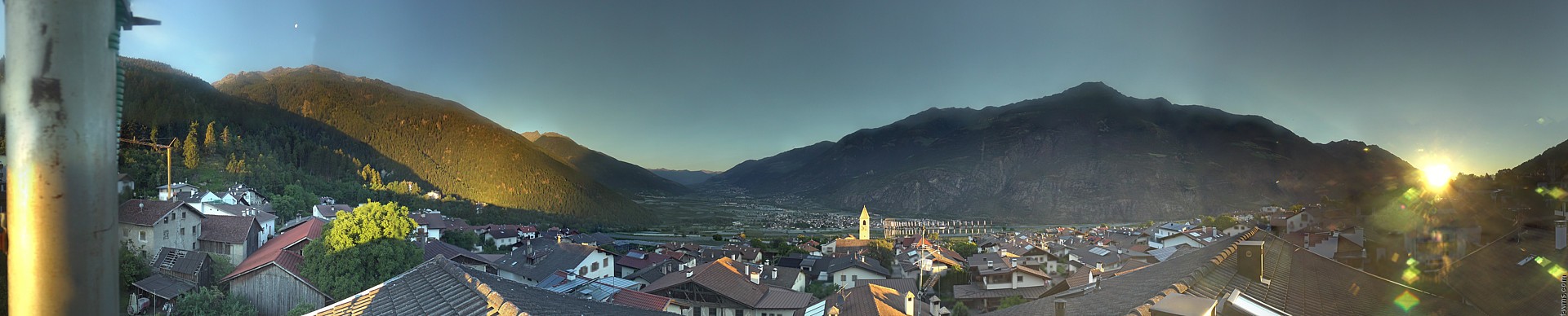 Archived image Webcam Latsch, South Tyrol, Austria