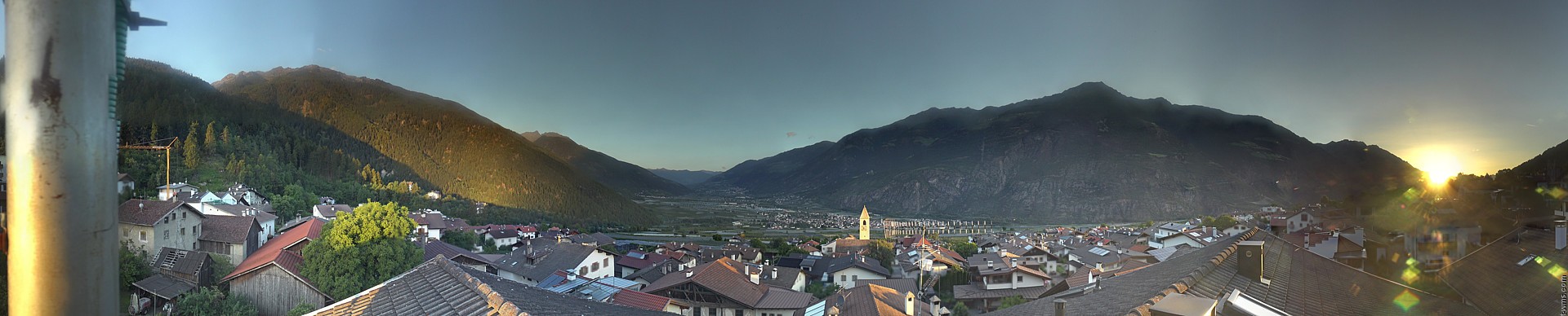 Archived image Webcam Latsch, South Tyrol, Austria