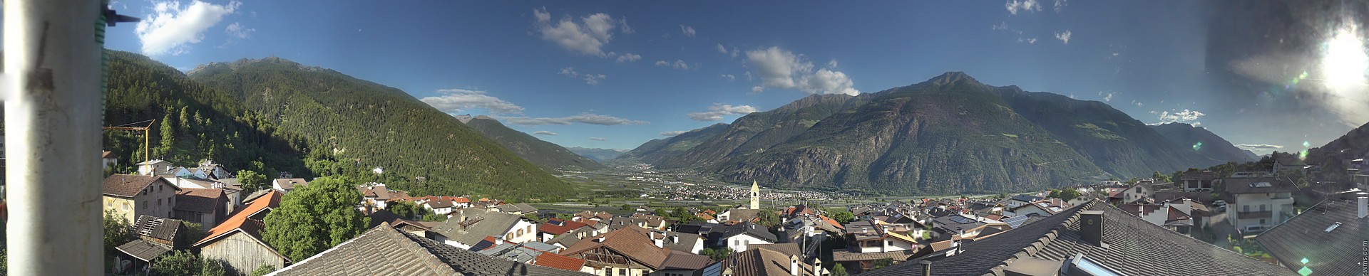 Archived image Webcam Latsch, South Tyrol, Austria