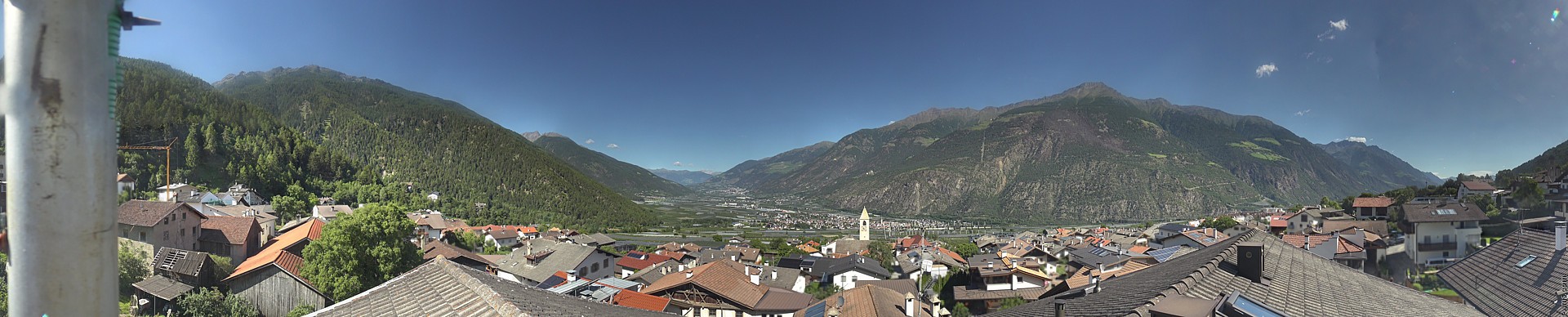 Archived image Webcam Latsch, South Tyrol, Austria