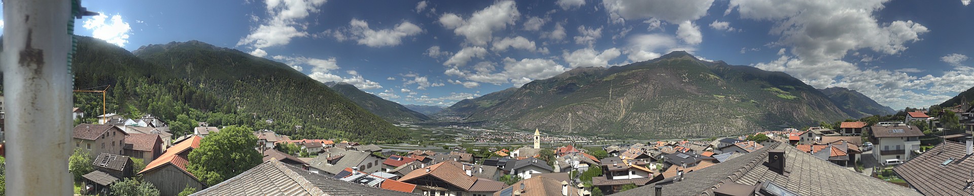 Archived image Webcam Latsch, South Tyrol, Austria