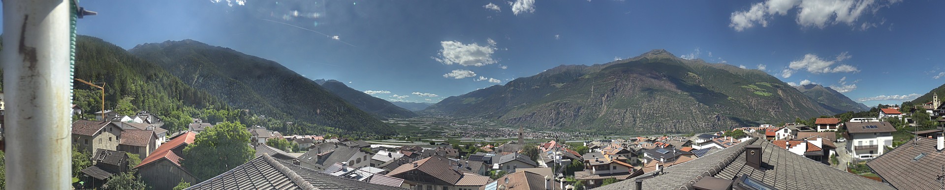 Archived image Webcam Latsch, South Tyrol, Austria