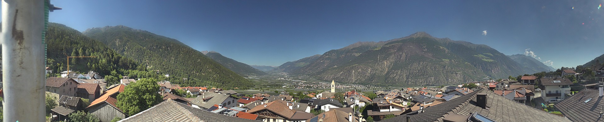 Archived image Webcam Latsch, South Tyrol, Austria