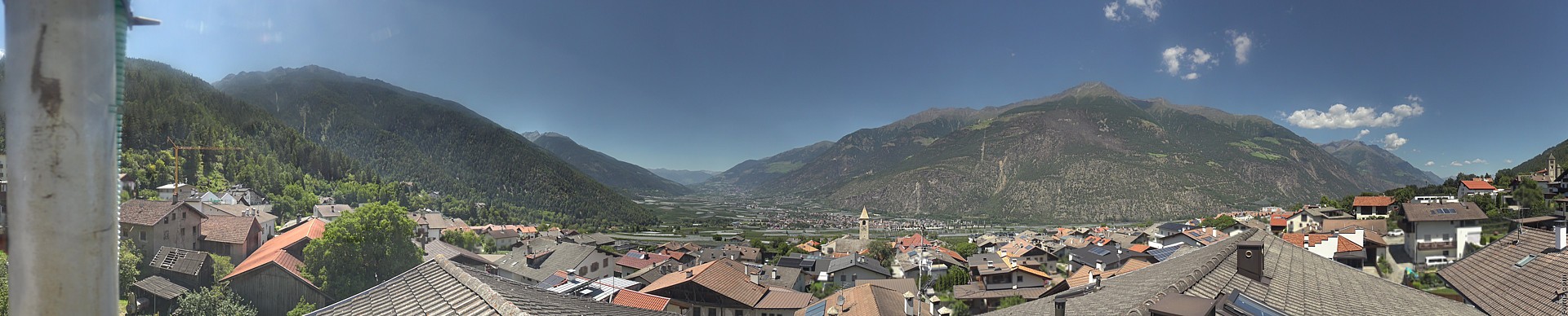 Archived image Webcam Latsch, South Tyrol, Austria