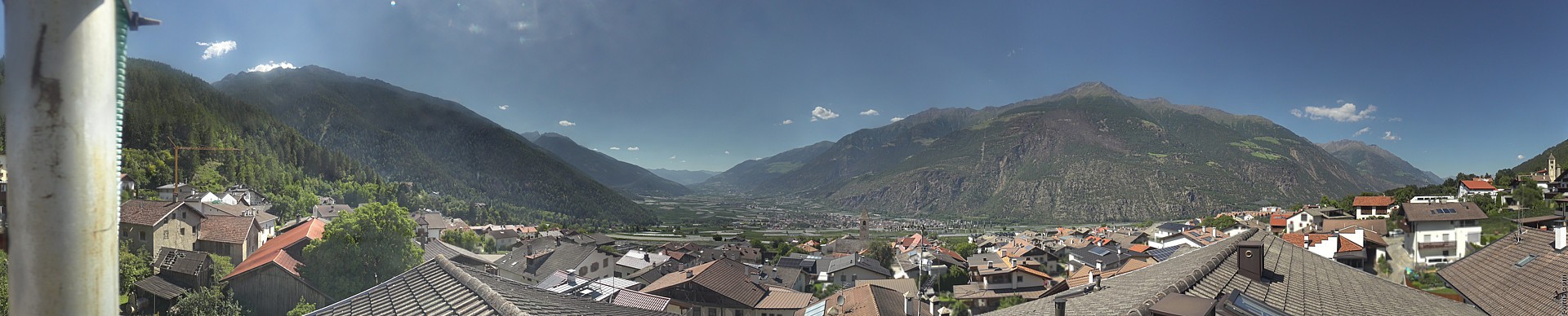 Archived image Webcam Latsch, South Tyrol, Austria