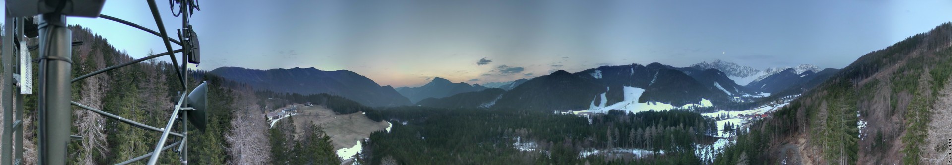 Archived image Webcam Bodental valley, Mountain inn Lausegger