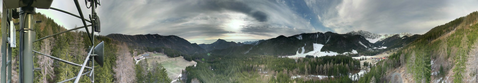 Archiv Foto Webcam Bodental - Bergpension Lausegger