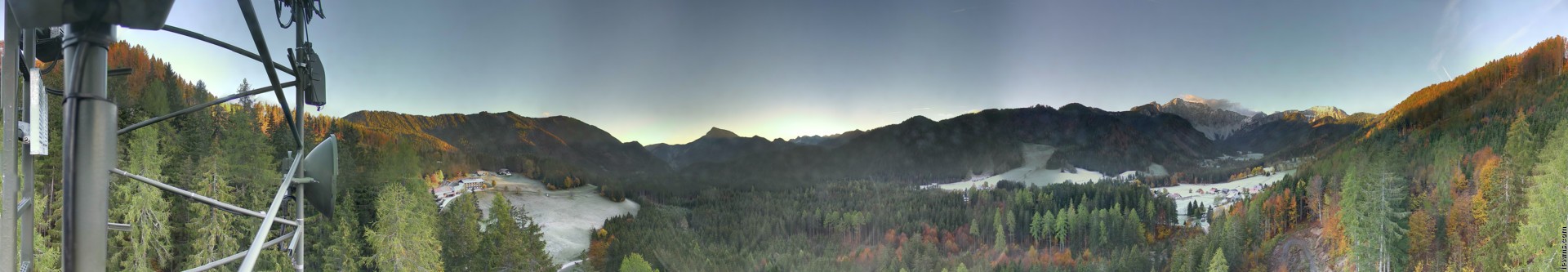 Archived image Webcam Bodental valley, Mountain inn Lausegger