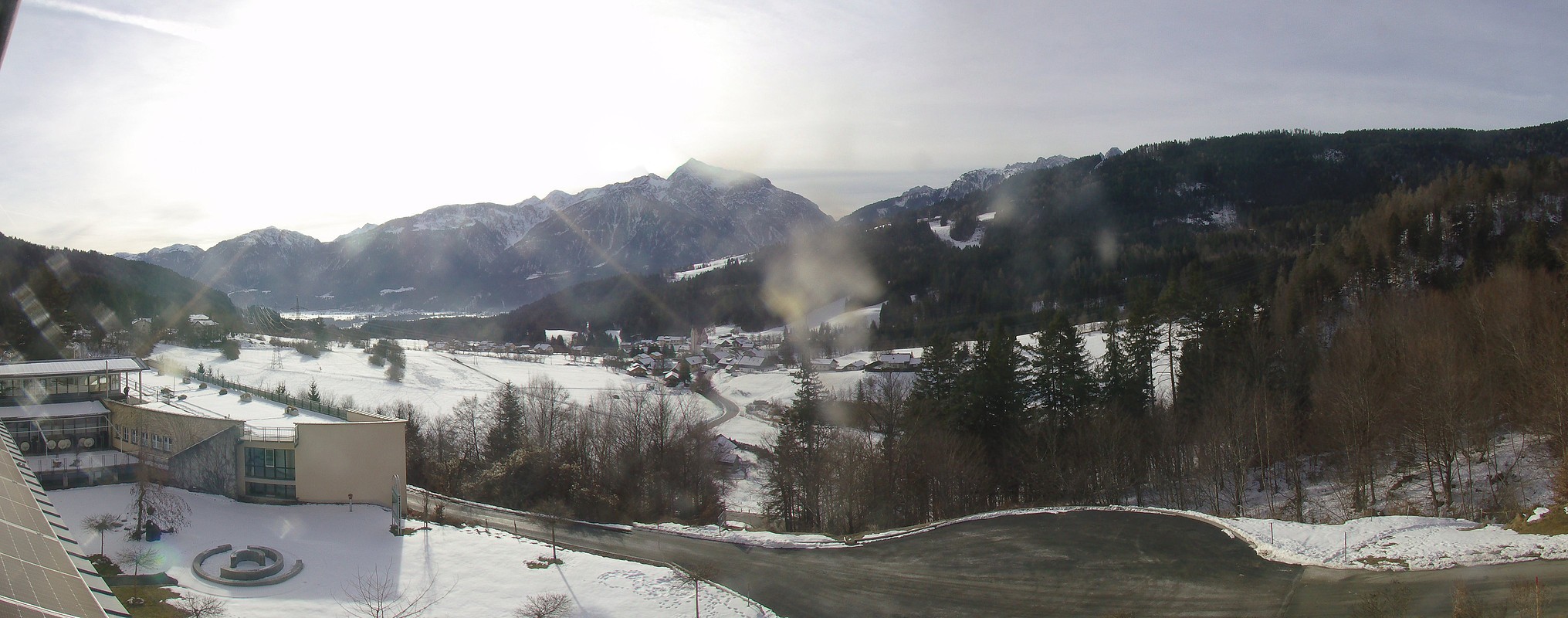 Archiv Foto Webcam Landeskrankenhaus Laas (Gailtal)