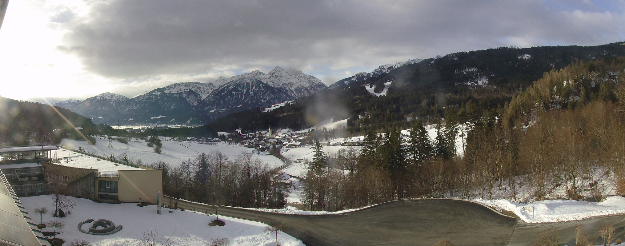 Archiv Foto Webcam Landeskrankenhaus Laas (Gailtal)