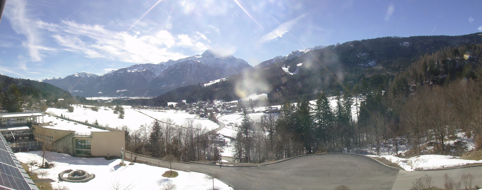 Archived image Webcam Landeskrankenhaus Laas hospital