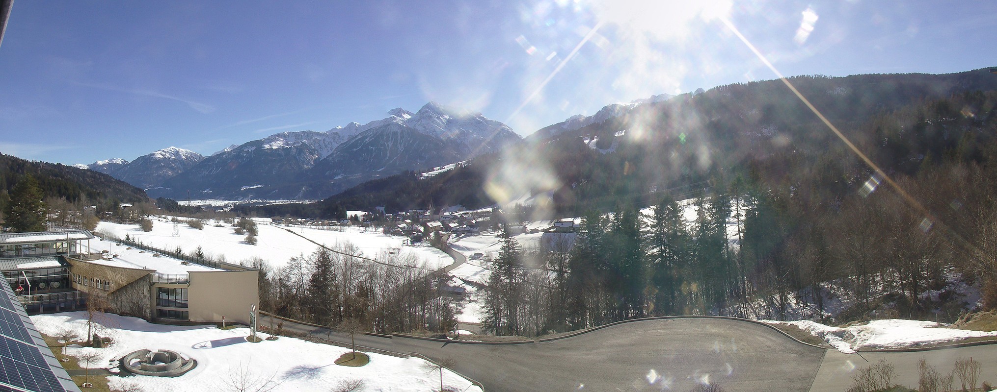 Archived image Webcam Landeskrankenhaus Laas hospital