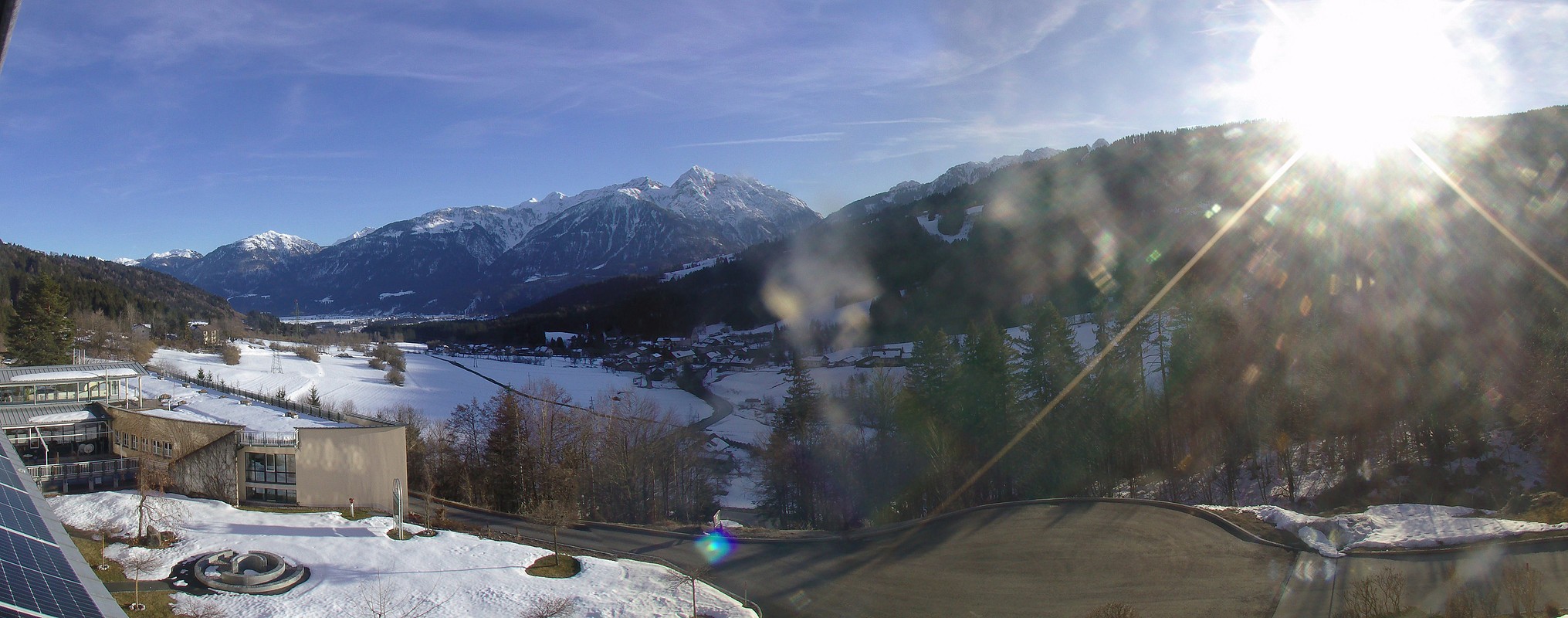 Archived image Webcam Landeskrankenhaus Laas hospital