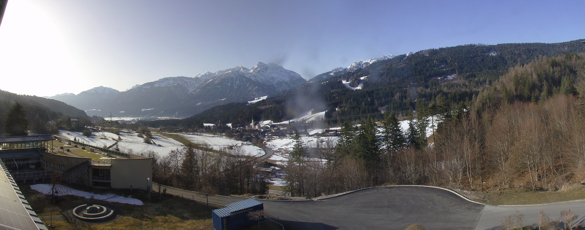 Archiv Foto Webcam Landeskrankenhaus Laas (Gailtal)