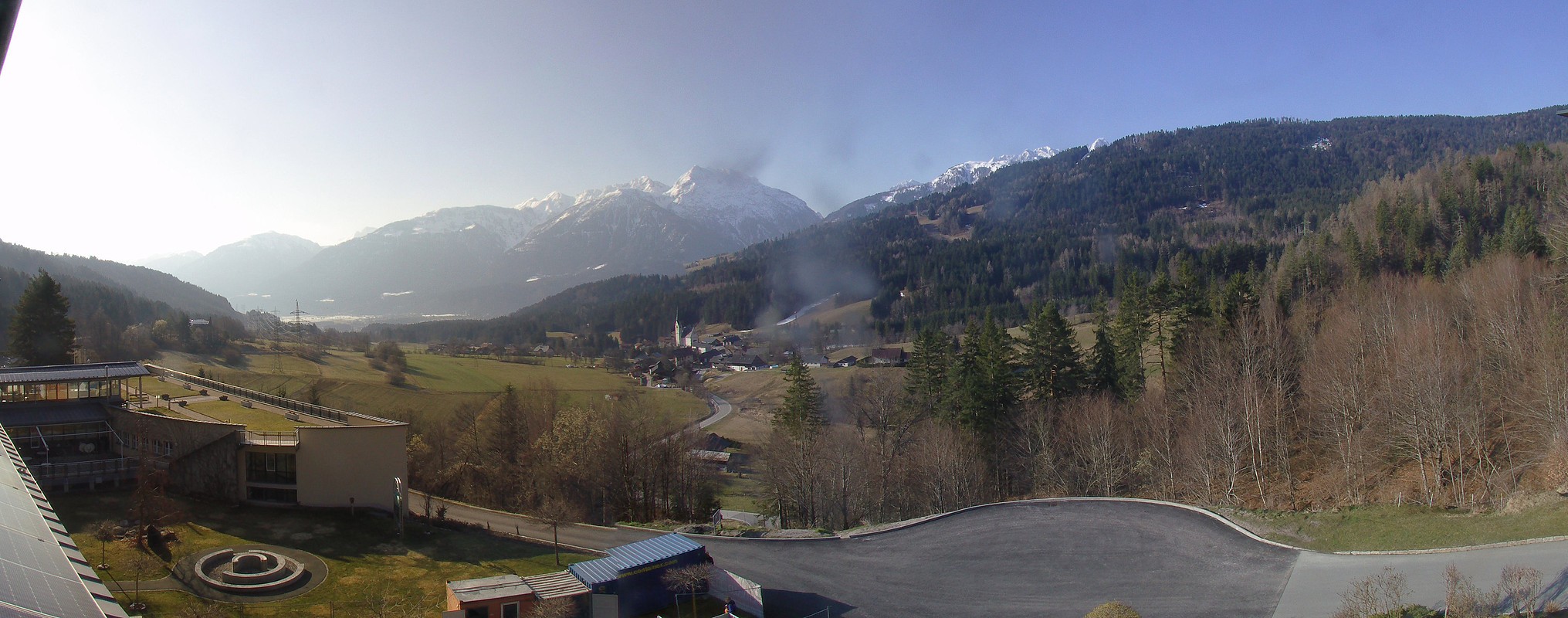 Archiv Foto Webcam Landeskrankenhaus Laas (Gailtal)