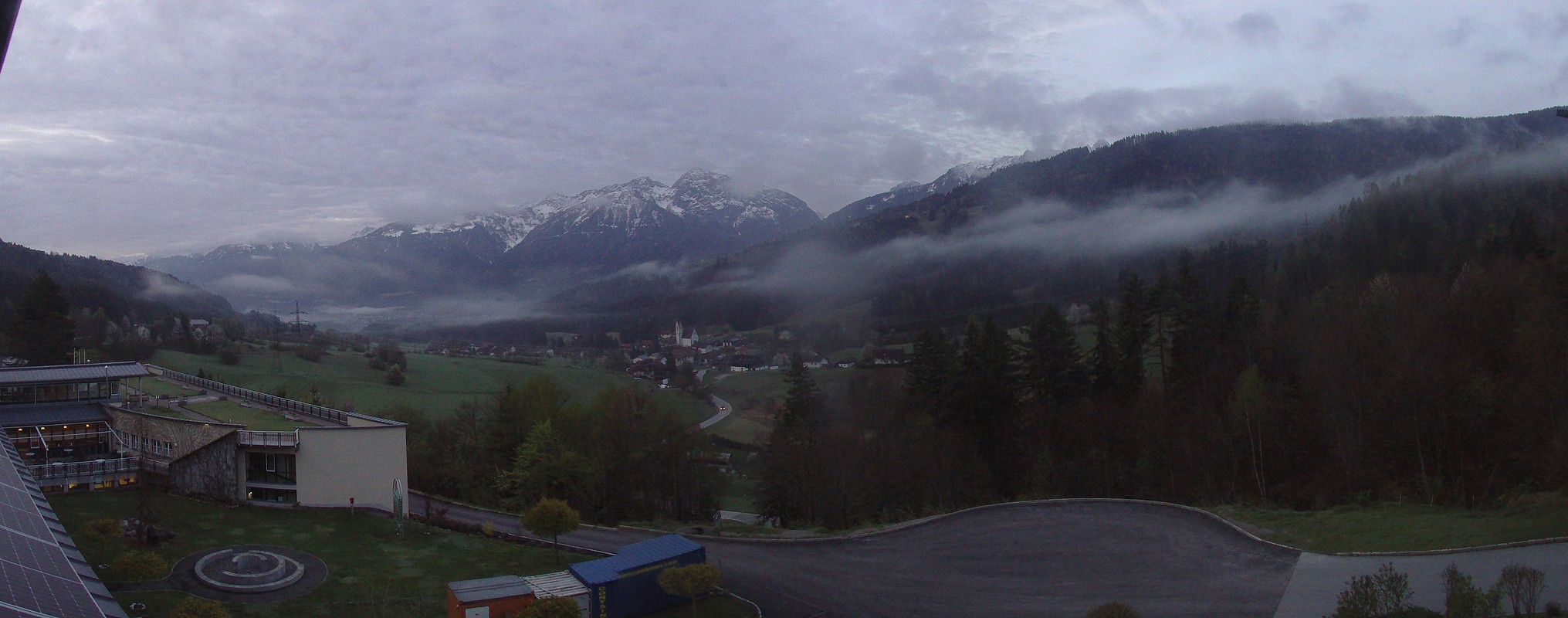 Archived image Webcam Landeskrankenhaus Laas hospital