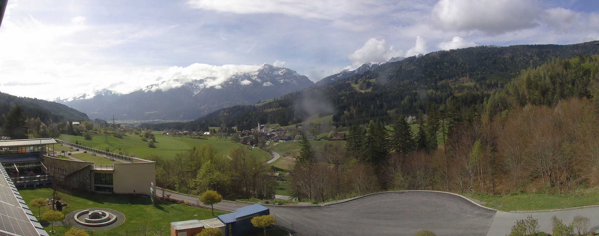 Archived image Webcam Landeskrankenhaus Laas hospital