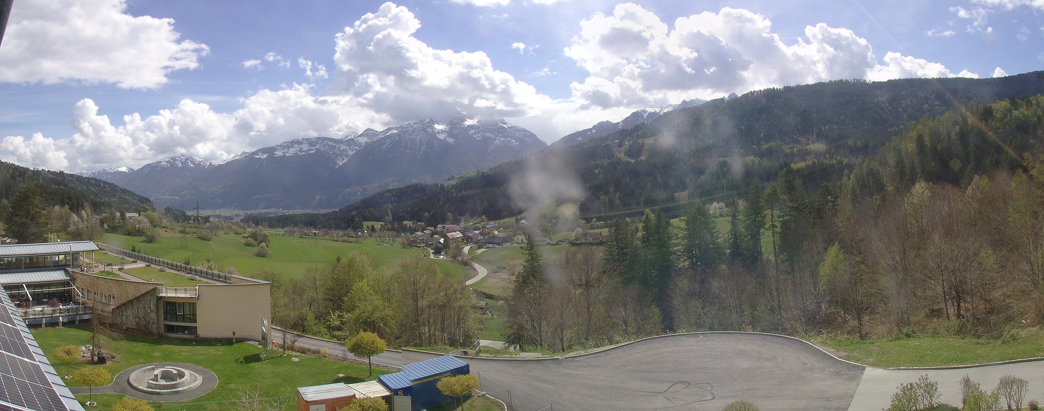 Archived image Webcam Landeskrankenhaus Laas hospital