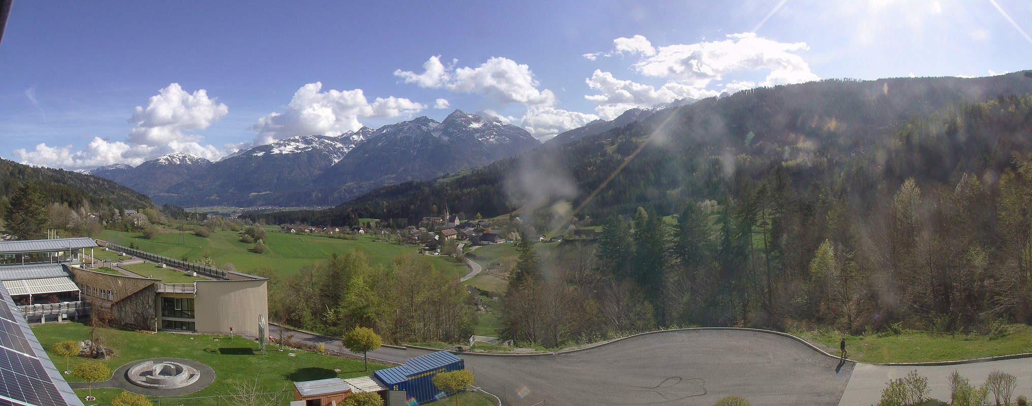 Archived image Webcam Landeskrankenhaus Laas hospital