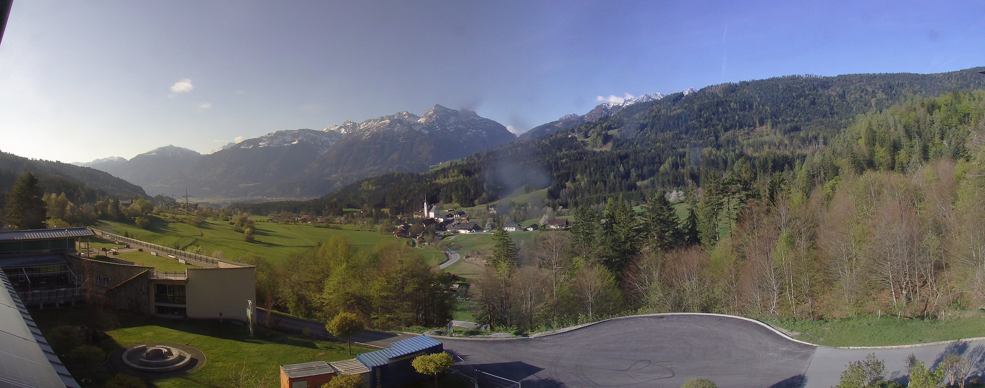 Archiv Foto Webcam Landeskrankenhaus Laas (Gailtal)