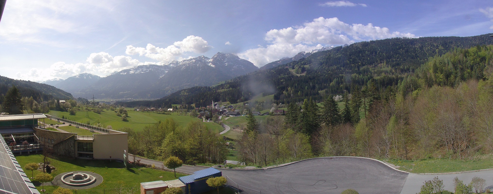 Archiv Foto Webcam Landeskrankenhaus Laas (Gailtal)