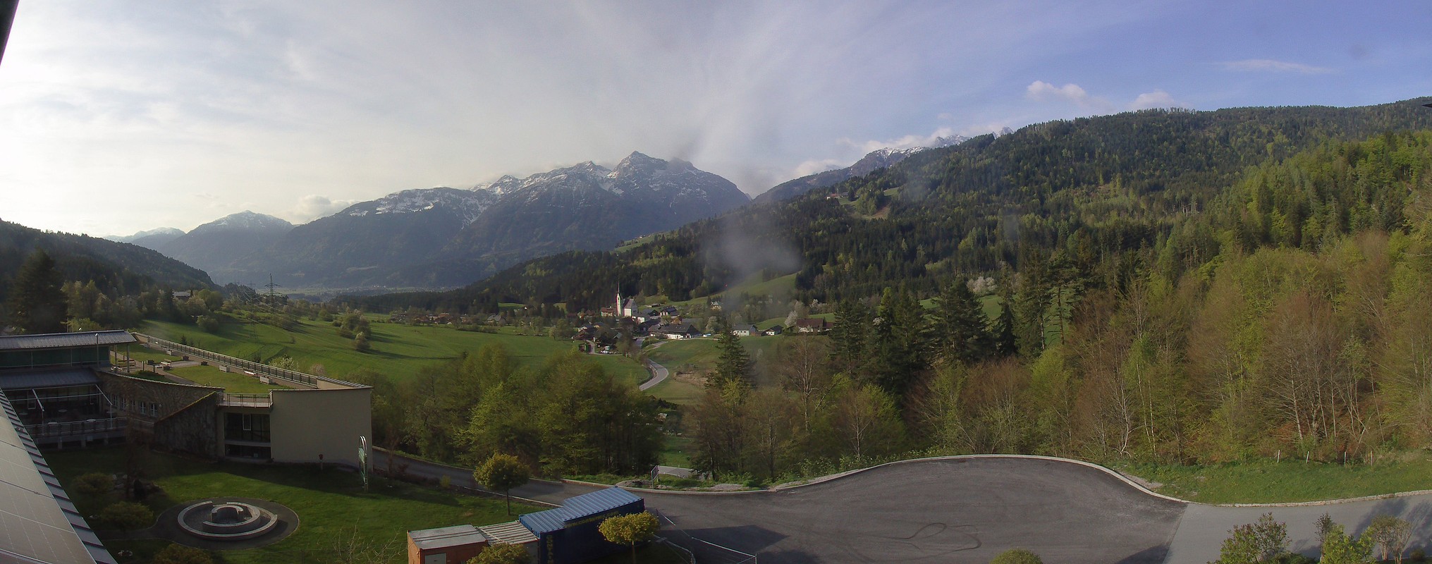 Archiv Foto Webcam Landeskrankenhaus Laas (Gailtal)