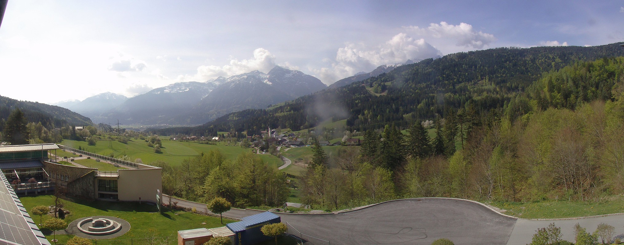 Archiv Foto Webcam Landeskrankenhaus Laas (Gailtal)