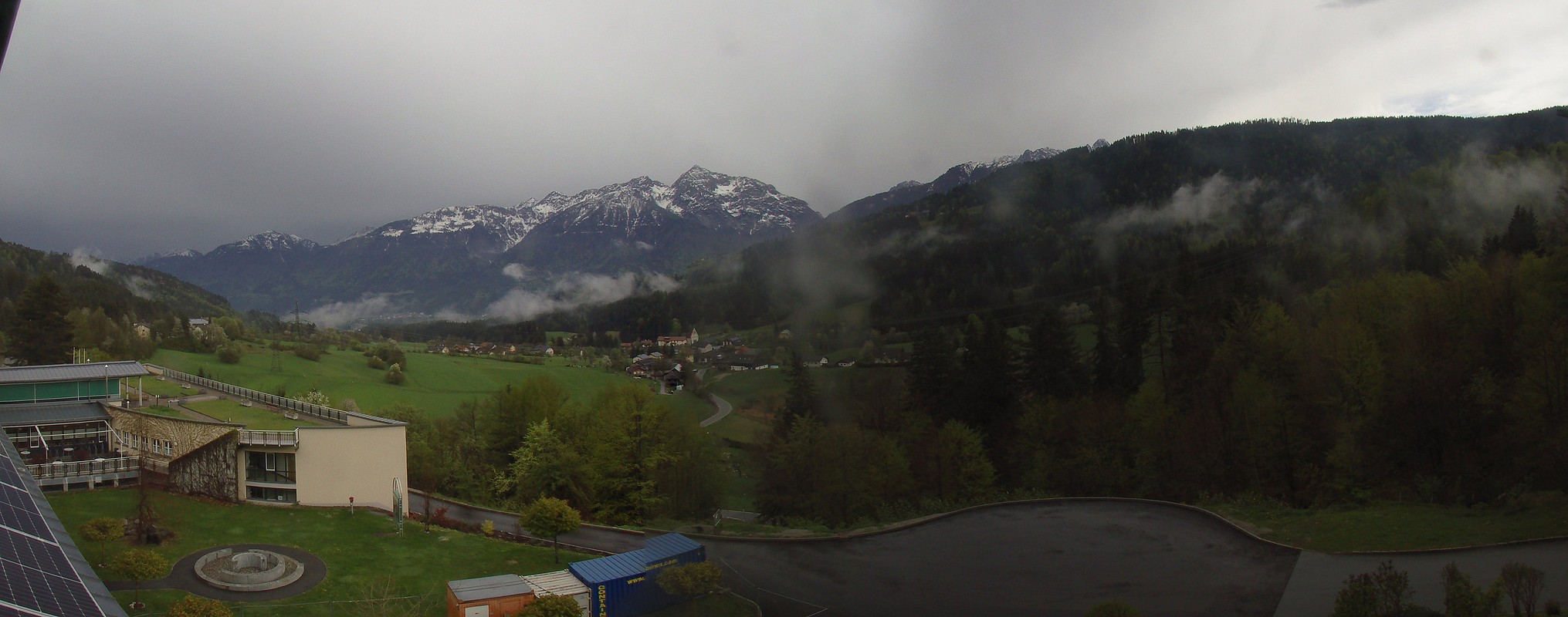 Archiv Foto Webcam Landeskrankenhaus Laas (Gailtal)