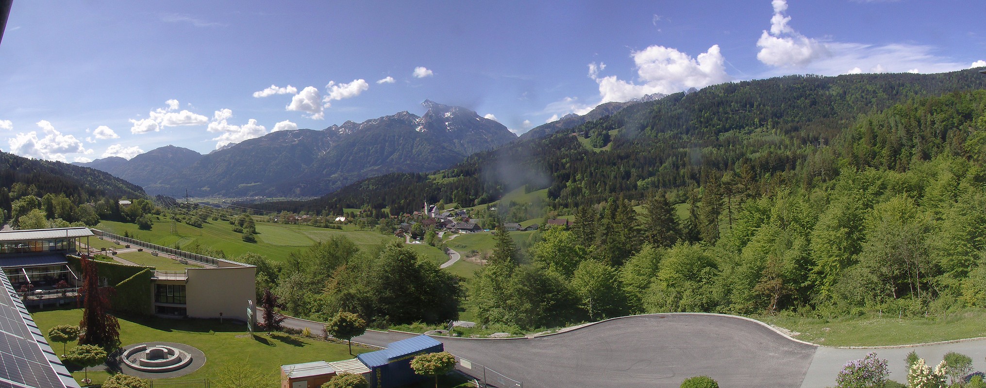 Archiv Foto Webcam Landeskrankenhaus Laas (Gailtal)