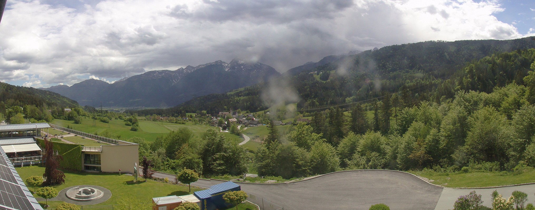 Archiv Foto Webcam Landeskrankenhaus Laas (Gailtal)