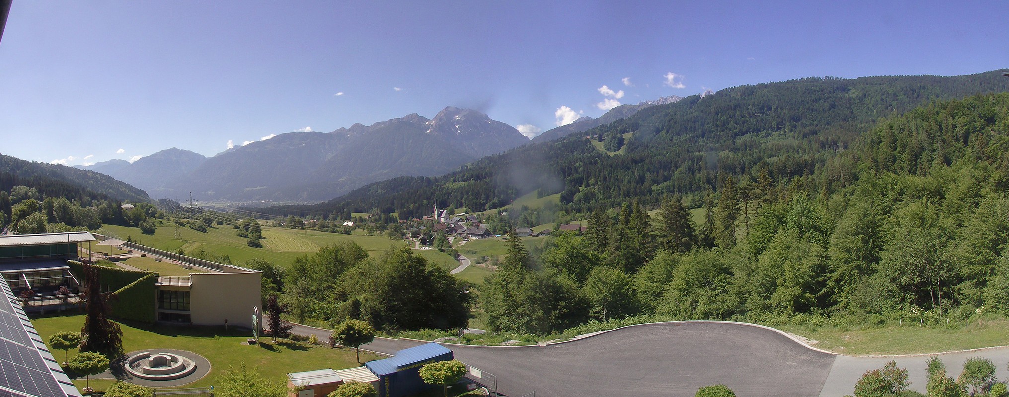 Archiv Foto Webcam Landeskrankenhaus Laas (Gailtal)