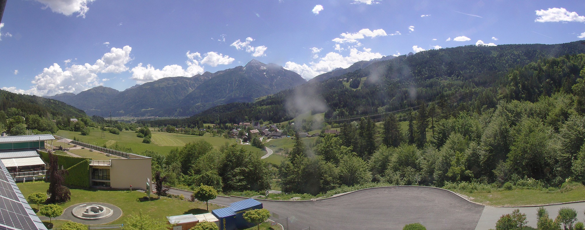 Archiv Foto Webcam Landeskrankenhaus Laas (Gailtal)