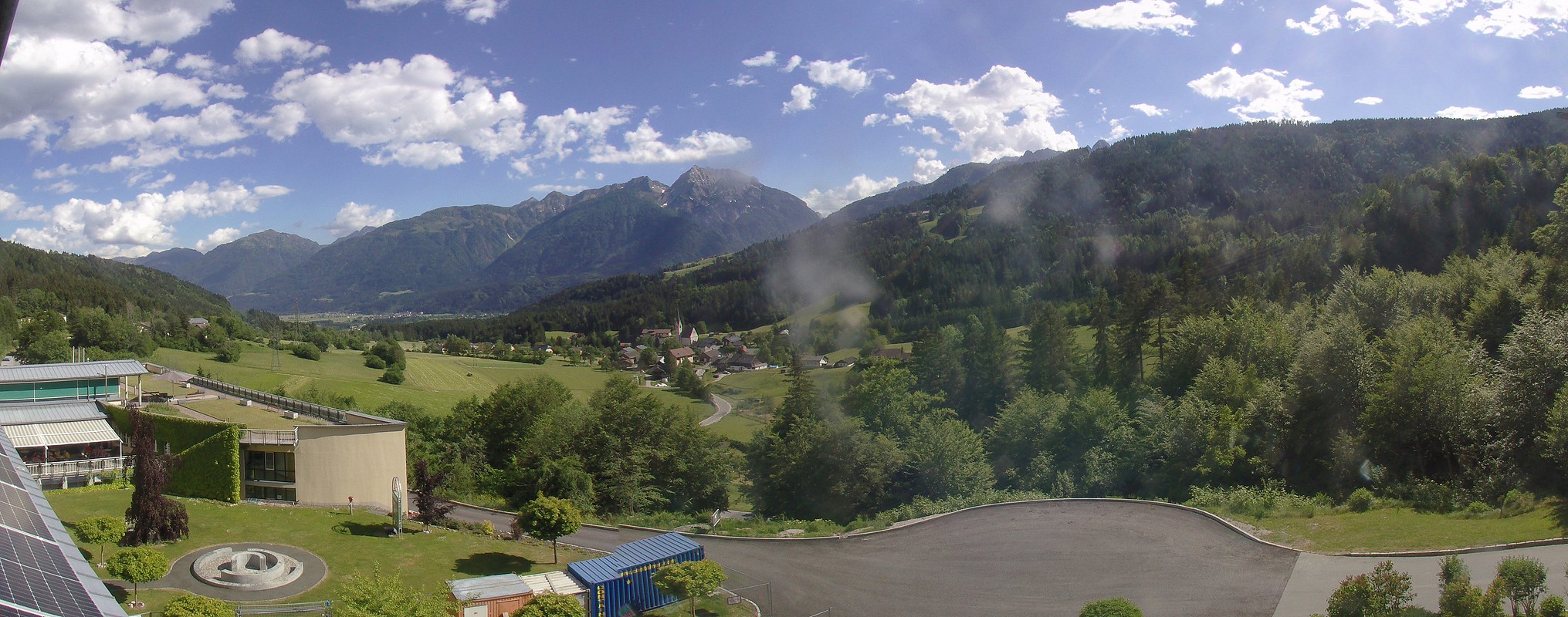 Archiv Foto Webcam Landeskrankenhaus Laas (Gailtal)