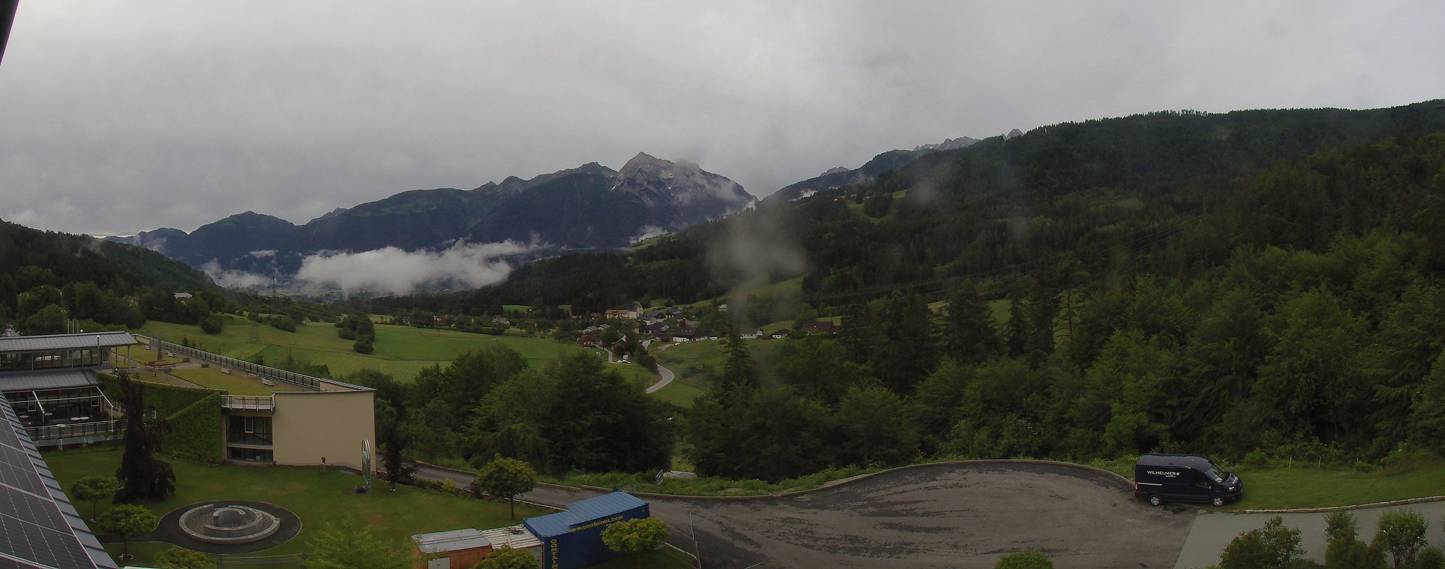 Archived image Webcam Landeskrankenhaus Laas hospital