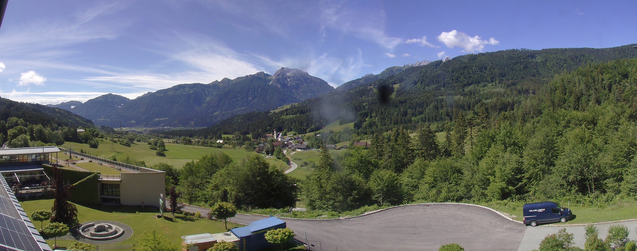 Archived image Webcam Landeskrankenhaus Laas hospital