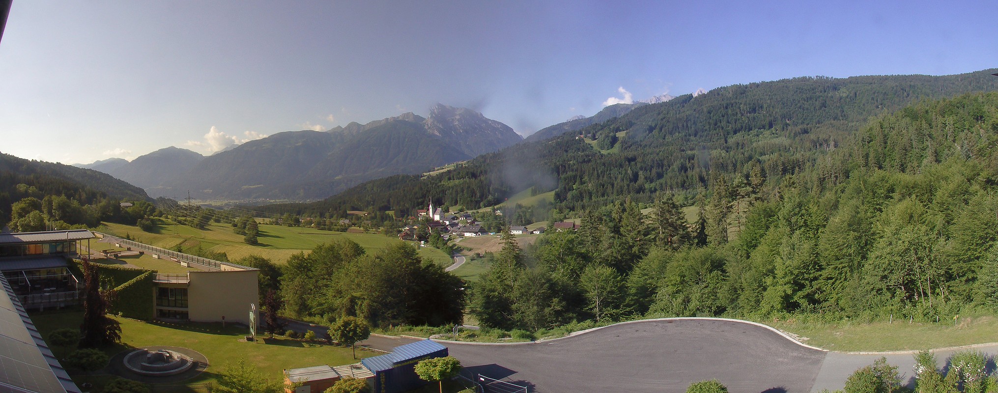 Archiv Foto Webcam Landeskrankenhaus Laas (Gailtal)