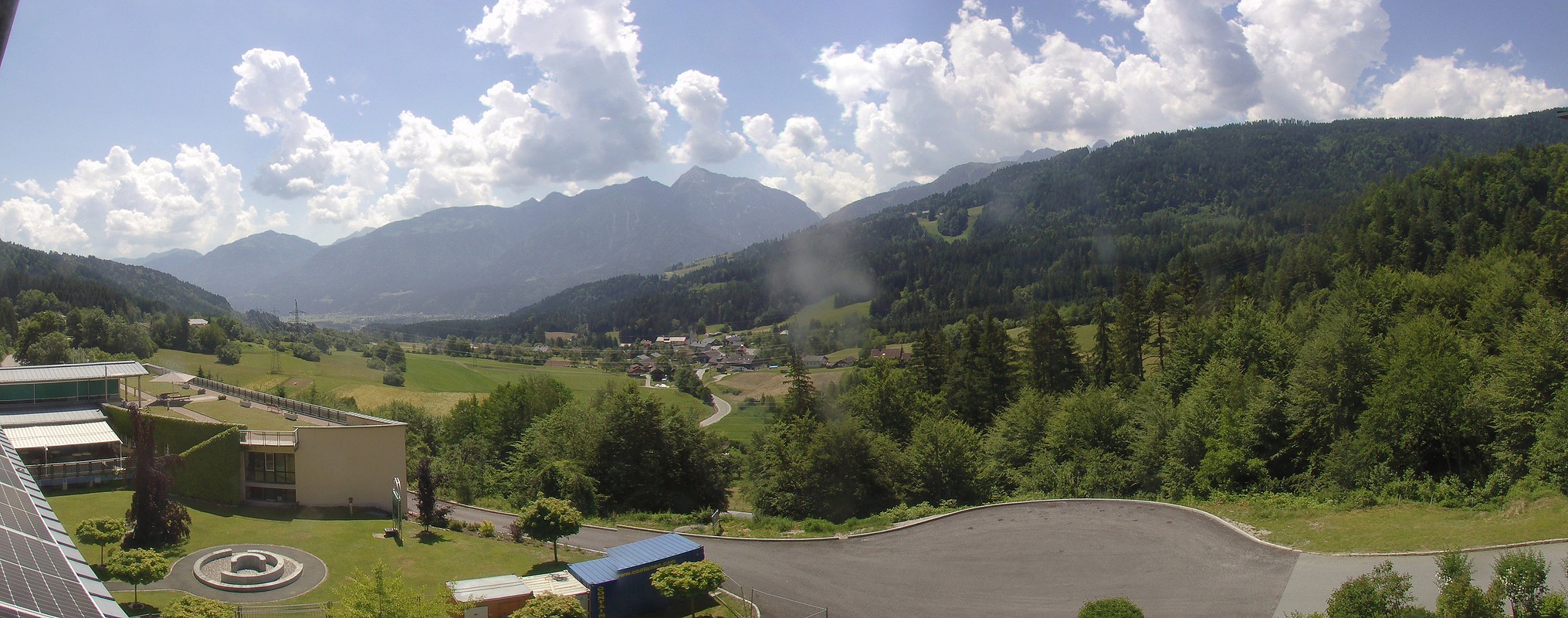 Archiv Foto Webcam Landeskrankenhaus Laas (Gailtal)