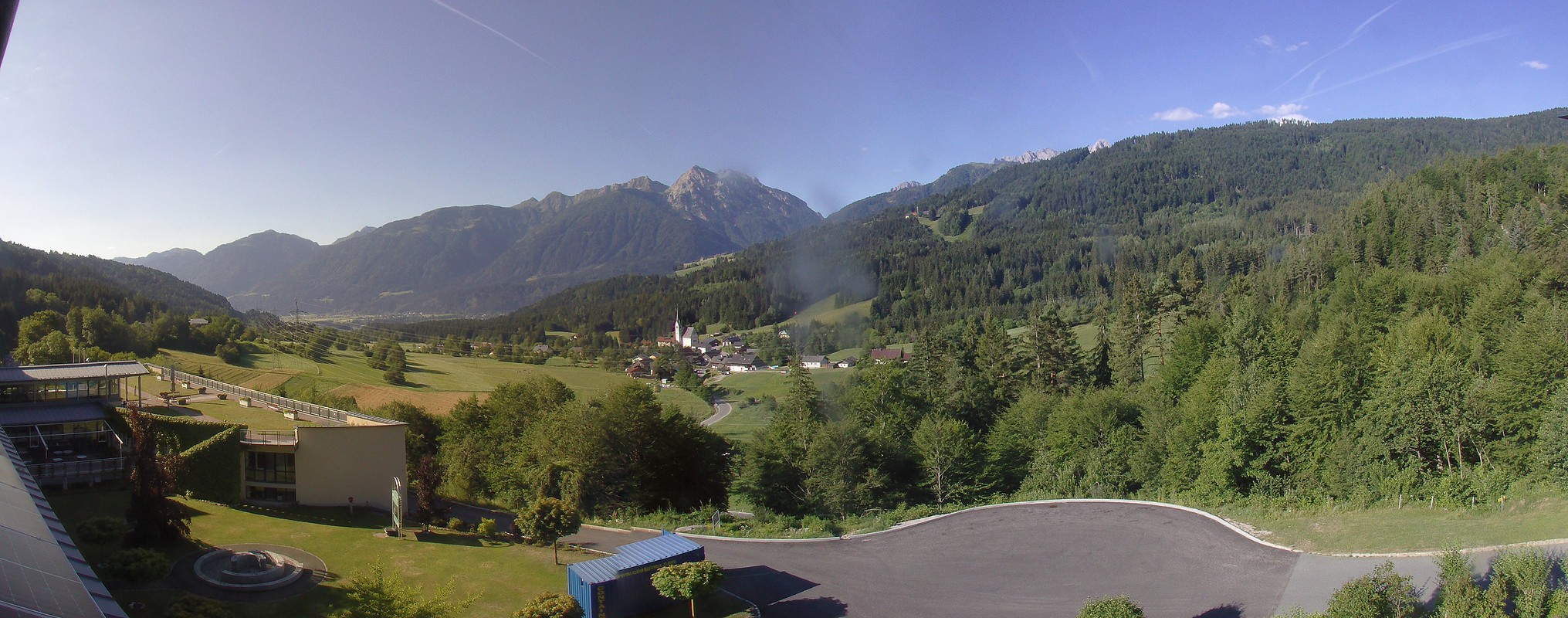 Archiv Foto Webcam Landeskrankenhaus Laas (Gailtal)