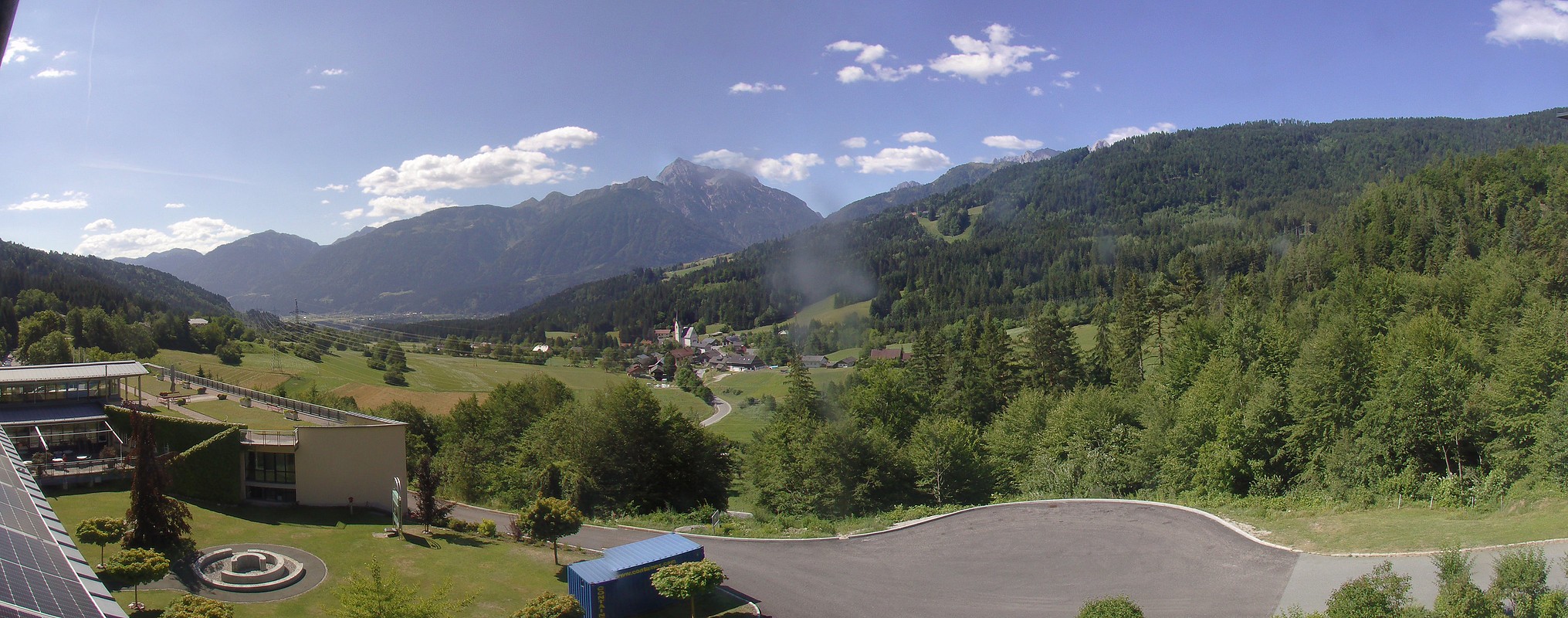 Archiv Foto Webcam Landeskrankenhaus Laas (Gailtal)