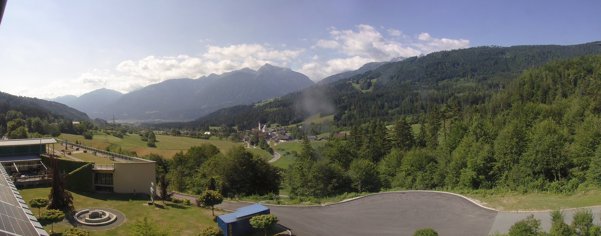 Archiv Foto Webcam Landeskrankenhaus Laas (Gailtal)