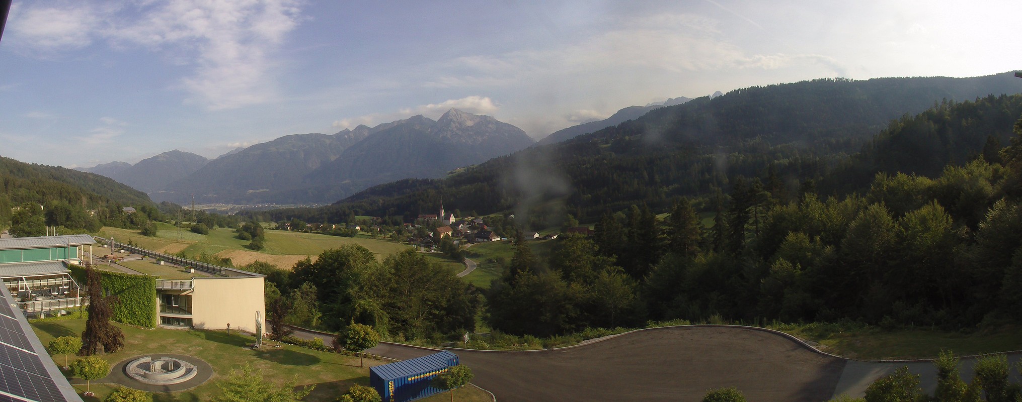 Archiv Foto Webcam Landeskrankenhaus Laas (Gailtal)