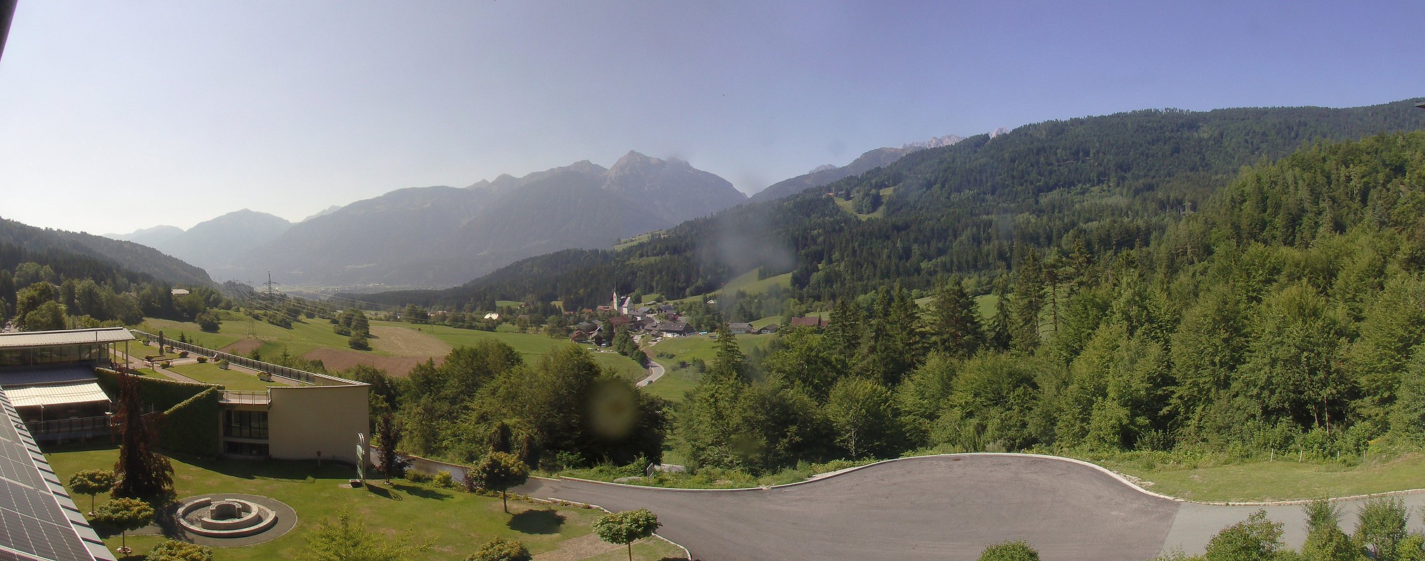 Archived image Webcam Landeskrankenhaus Laas hospital
