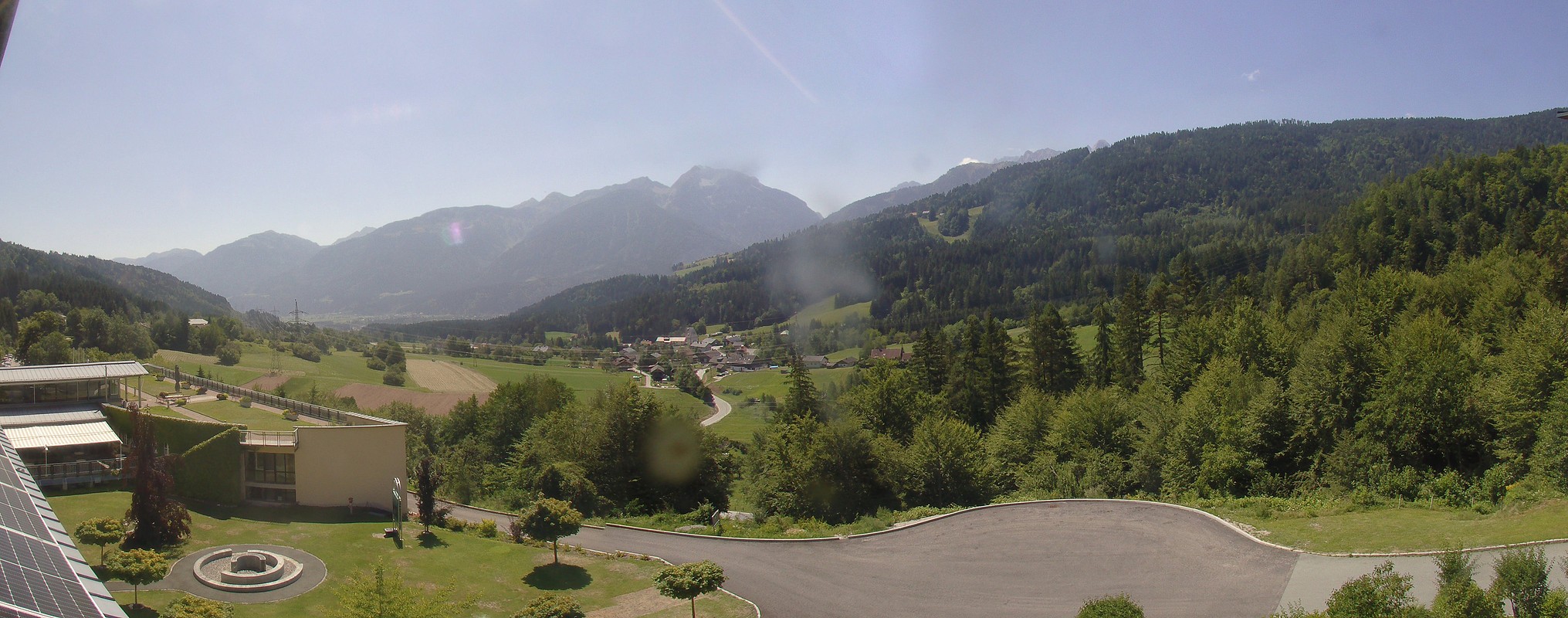 Archived image Webcam Landeskrankenhaus Laas hospital