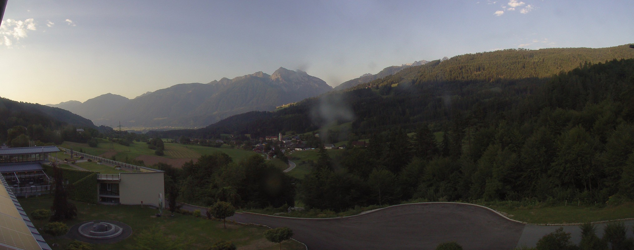 Archived image Webcam Landeskrankenhaus Laas hospital
