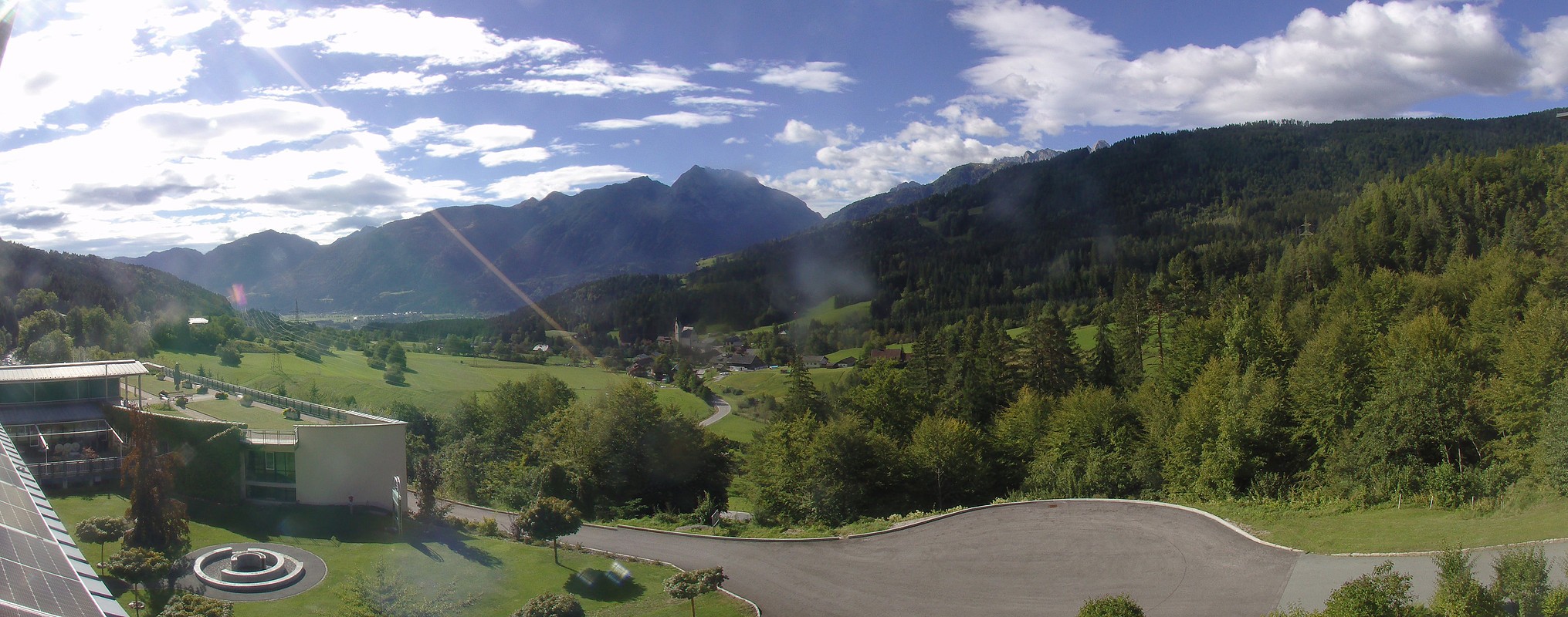 Archiv Foto Webcam Landeskrankenhaus Laas (Gailtal)
